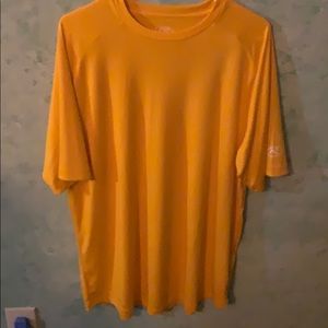 Extra large yellow rawlings shirt